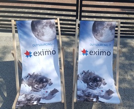 Leżaki z podłokietnikami EXIMO